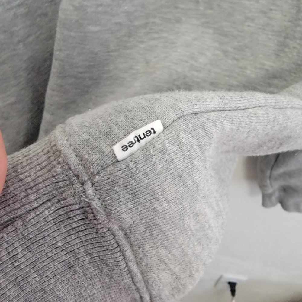 Tentree Golden Spruce Crewneck Grey Sweatshirt Size Small - Picture 5 of 6